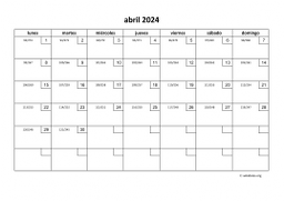 calendario abril 2024 01