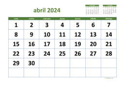 calendario abril 2024 03