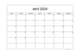 calendario abril 2024 05