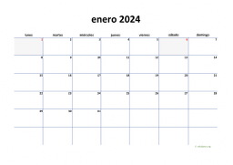 calendario enero 2024 04