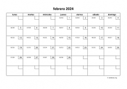 calendario febrero 2024 01