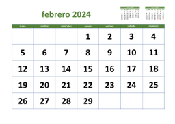 calendario febrero 2024 03