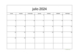 calendario julio 2024 05