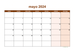 calendario mayo 2024 06