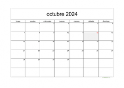 calendario octubre 2024 05