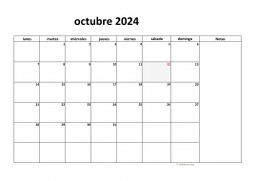 calendario octubre 2024 08