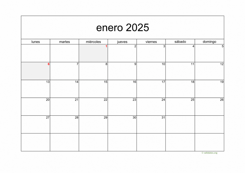 calendario-enero-2025-wikidates
