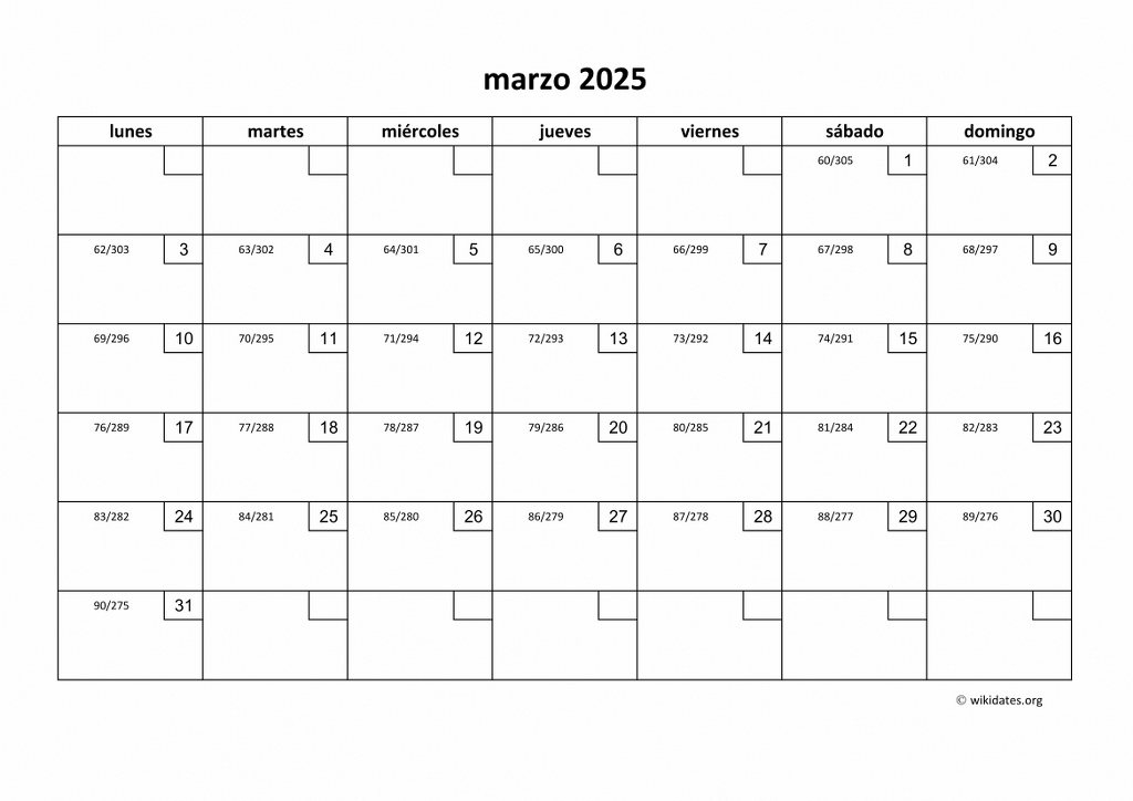 Calendario Marzo 2025 Pdf Para Imprimir Dyan Madeleine