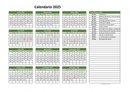 calendario anual 2025 02