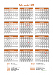 calendario anual 2025 07