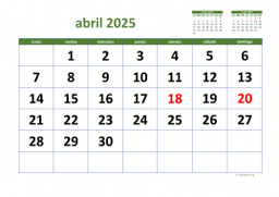 calendario abril 2025 03