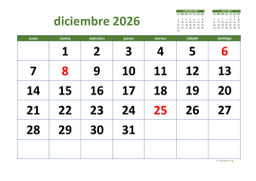 calendario diciembre 2026 03