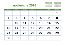 calendario noviembre 2026 03