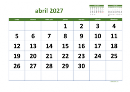 calendario abril 2027 03
