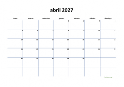 calendario abril 2027 04