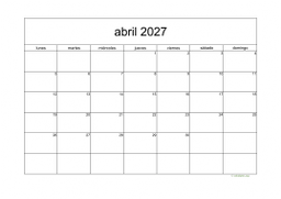 calendario abril 2027 05