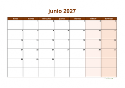 calendario junio 2027 06