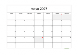 calendario mayo 2027 05