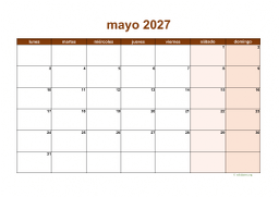 calendario mayo 2027 06