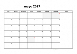calendario mayo 2027 08