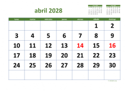 calendario abril 2028 03