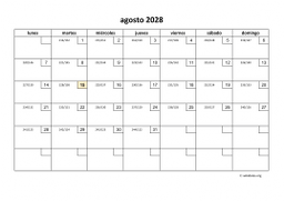 calendario agosto 2028 01