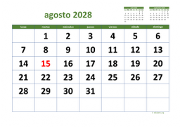 calendario agosto 2028 03