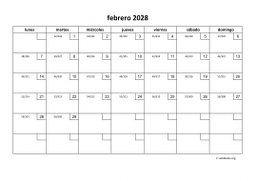 calendario febrero 2028 01