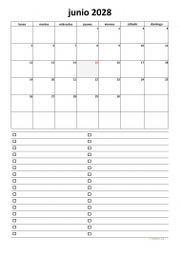 calendario junio 2028 07