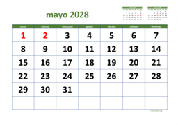 calendario mayo 2028 03