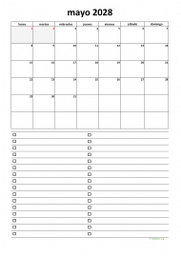 calendario mayo 2028 07