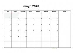 calendario mayo 2028 08