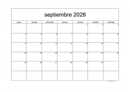 calendario septiembre 2028 05