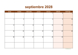 calendario septiembre 2028 06