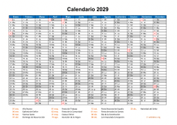 calendario anual 2029 08