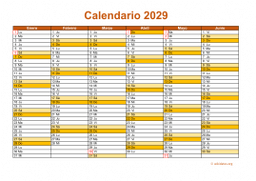 calendario anual 2029 09