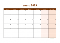 calendario mensual 2029 06