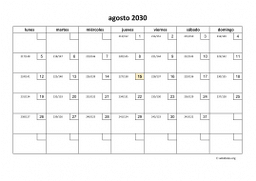 calendario agosto 2030 01