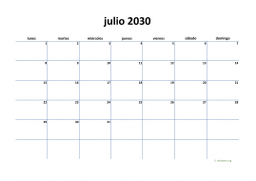 calendario julio 2030 04