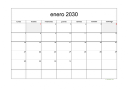 calendario mensual 2030 05