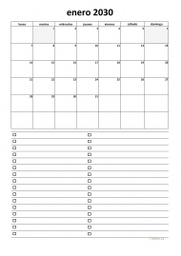 calendario mensual 2030 07