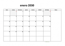 calendario mensual 2030 08