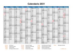 calendario anual 2031 08