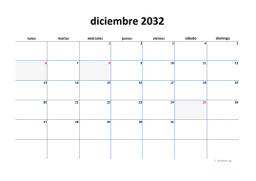 calendario diciembre 2032 04