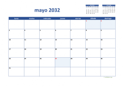 calendario mayo 2032 02