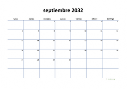 calendario septiembre 2032 04