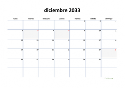 calendario diciembre 2033 04