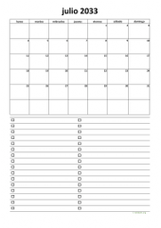 calendario julio 2033 07