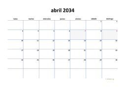 calendario abril 2034 04