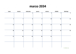 calendario marzo 2034 04